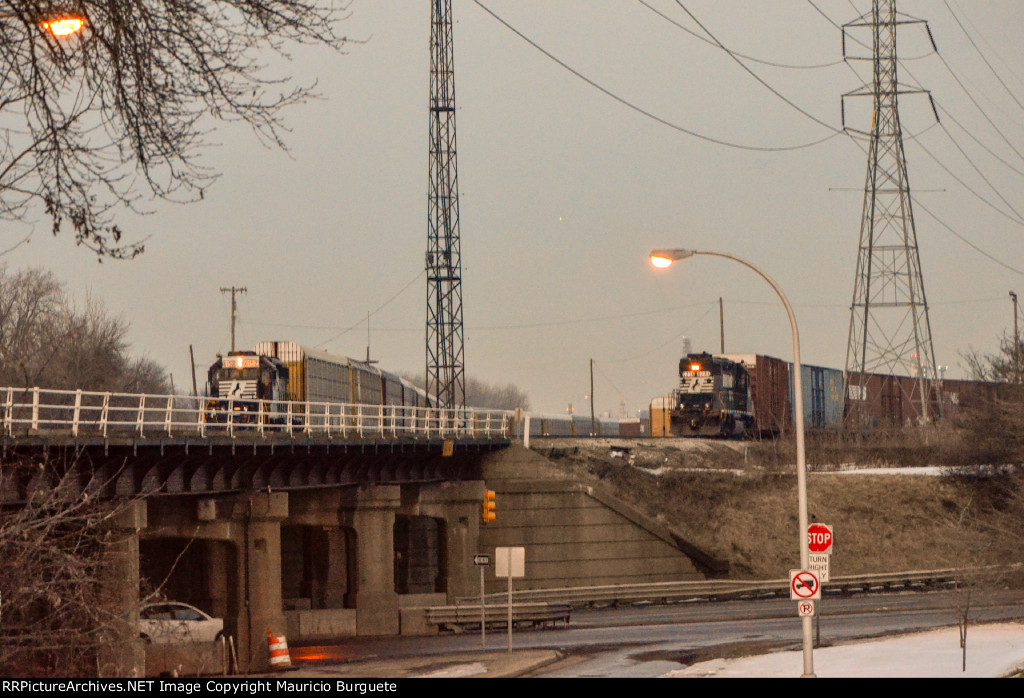 NS Locomotives in the yard